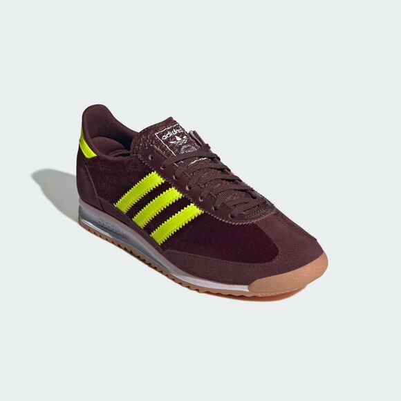 [NEW] Women's adidas SL 72 OG Shoes 'Burgundy' JI0195 - Picture 4 of 8